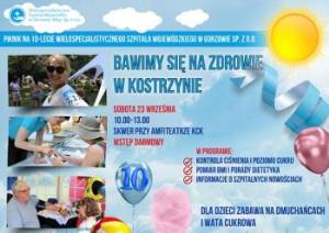 Wojewódzki Szpital w Gorzowie zaprasza na piknik zdrowia