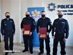 Funkcjonariusze policji z Sulęcina nagrodzeni