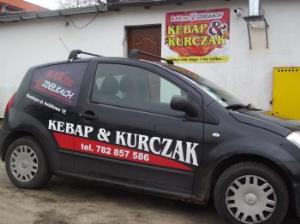 Kebab na widełkach, z dowozem do domu