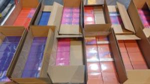 KAS zatrzymała w Olszynie kontrabandę z nielegalnymi e-papierosami